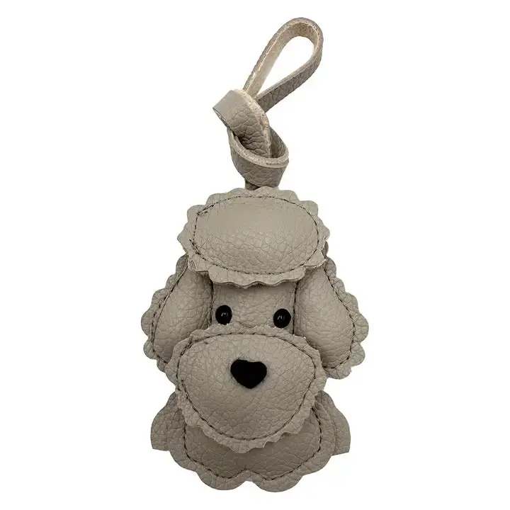 Puffy Poodle Bag Charm 1