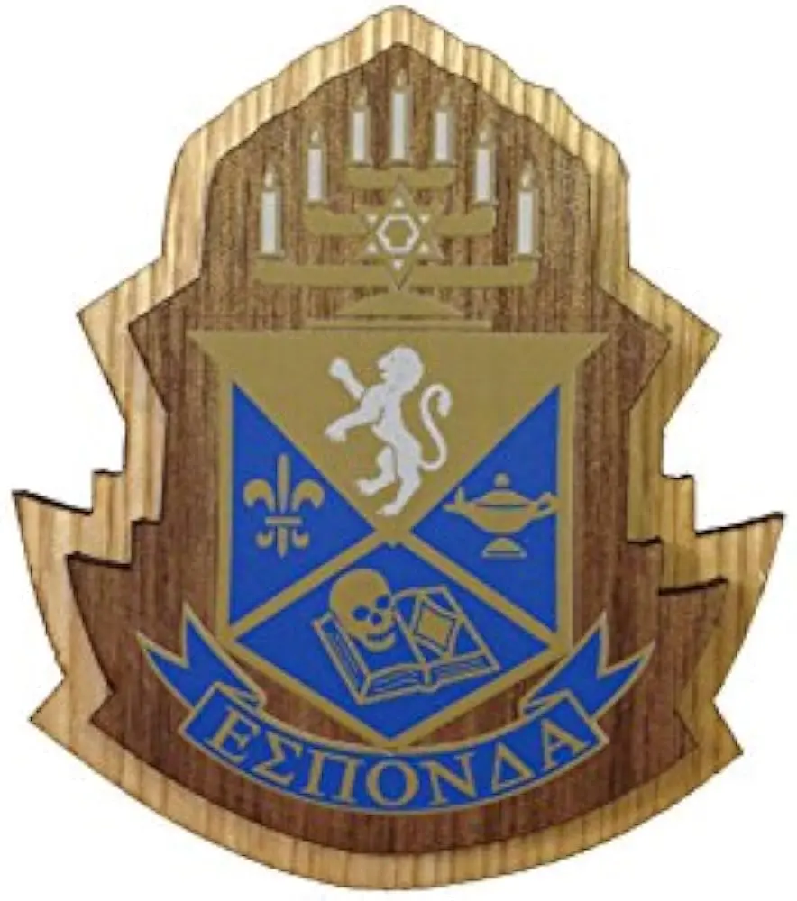 Alpha Epsilon Pi Large Wood Crest 1