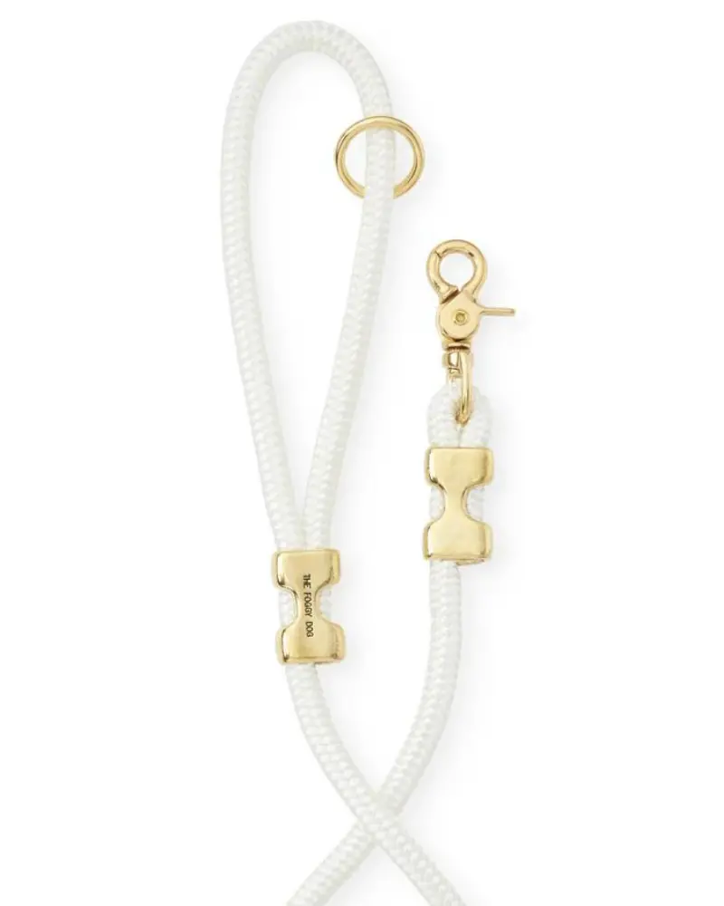 Ivory Marine Rope Dog Leash (Made In The Usa) (Final Sale) 1