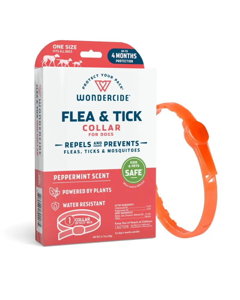 Natural Essential Oils Flea + Tick Collar For Dogs 1