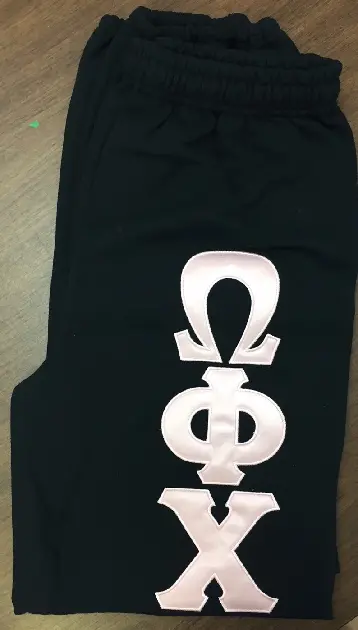 Omega Phi Chi Sweatpants 1