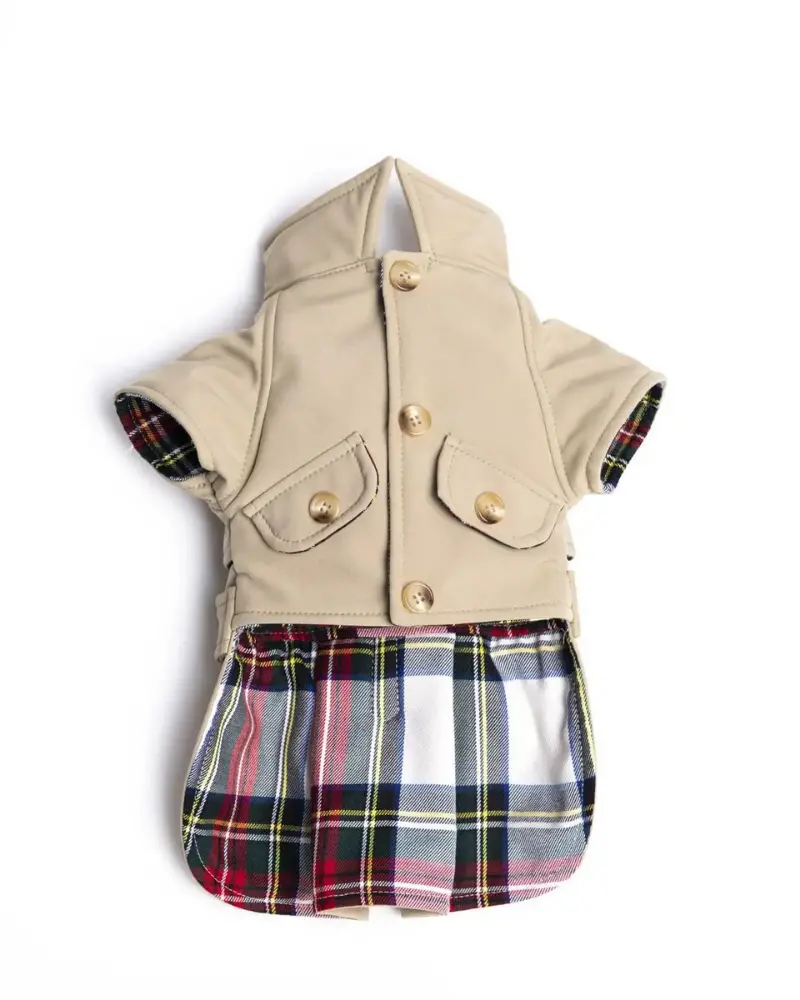 Frankie Dog Trench Coat (Made In Spain) (Final Sale) 5