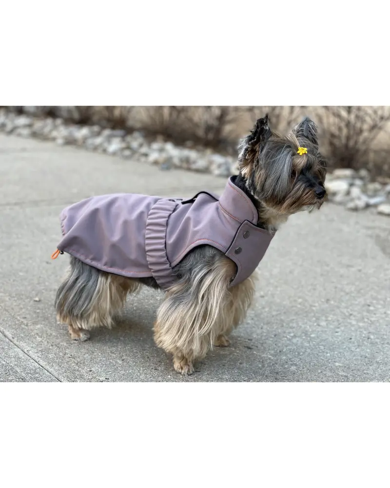Brownie Waterproof Raincoat In Fig (Final Sale) 3