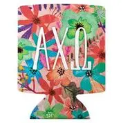 Alpha Chi Omega Floral Coozie 1