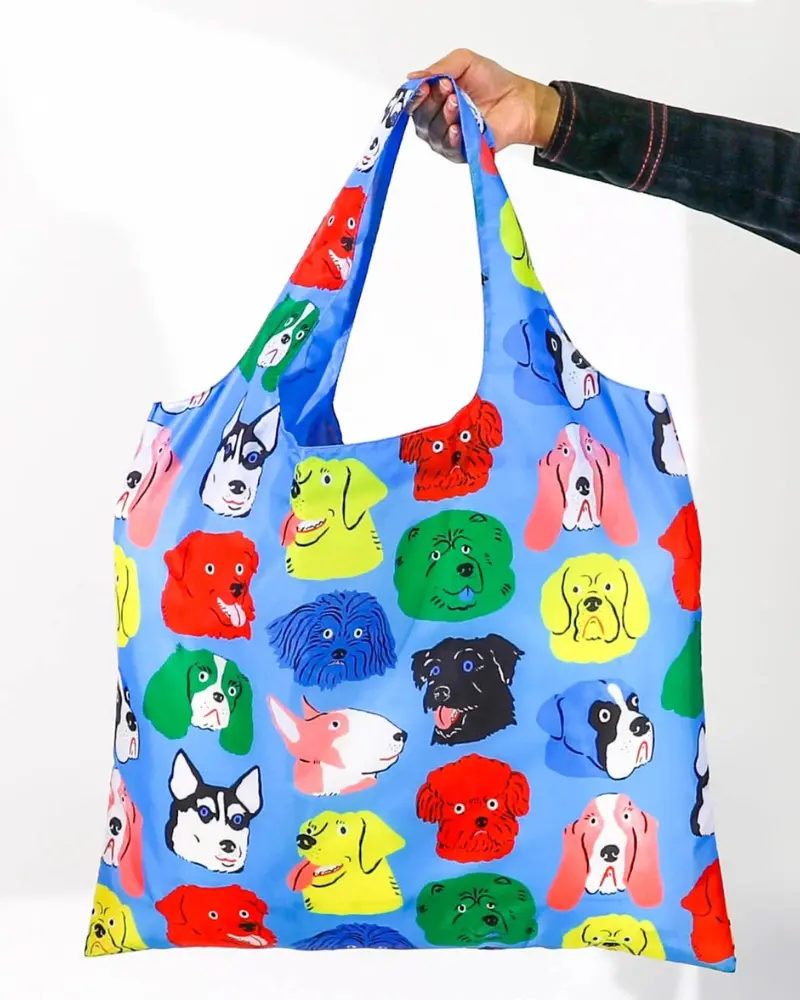 Dogs Art Sack (Reusable Tote Bag) 1