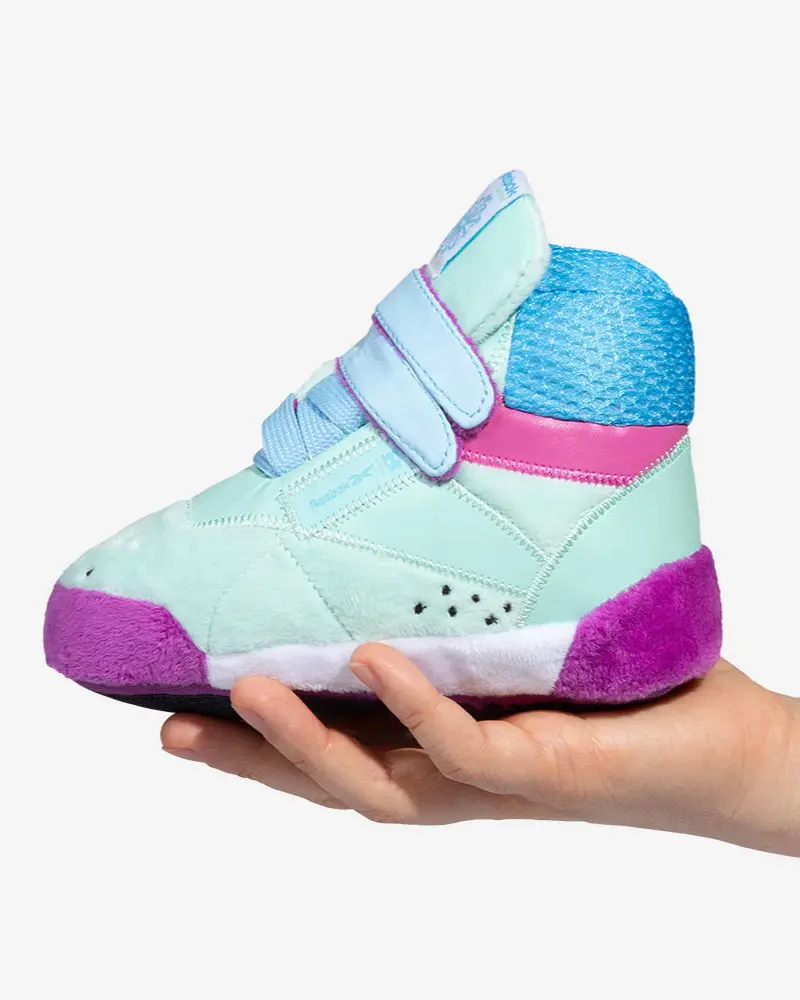 Reebok Freestyle Hi-Top Sneaker Plush Squeaky Dog Toy 1