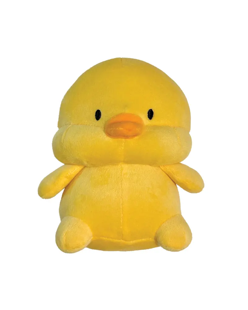 Chick Marshmallow Squisher Squeaky Plush Dog Toy 1