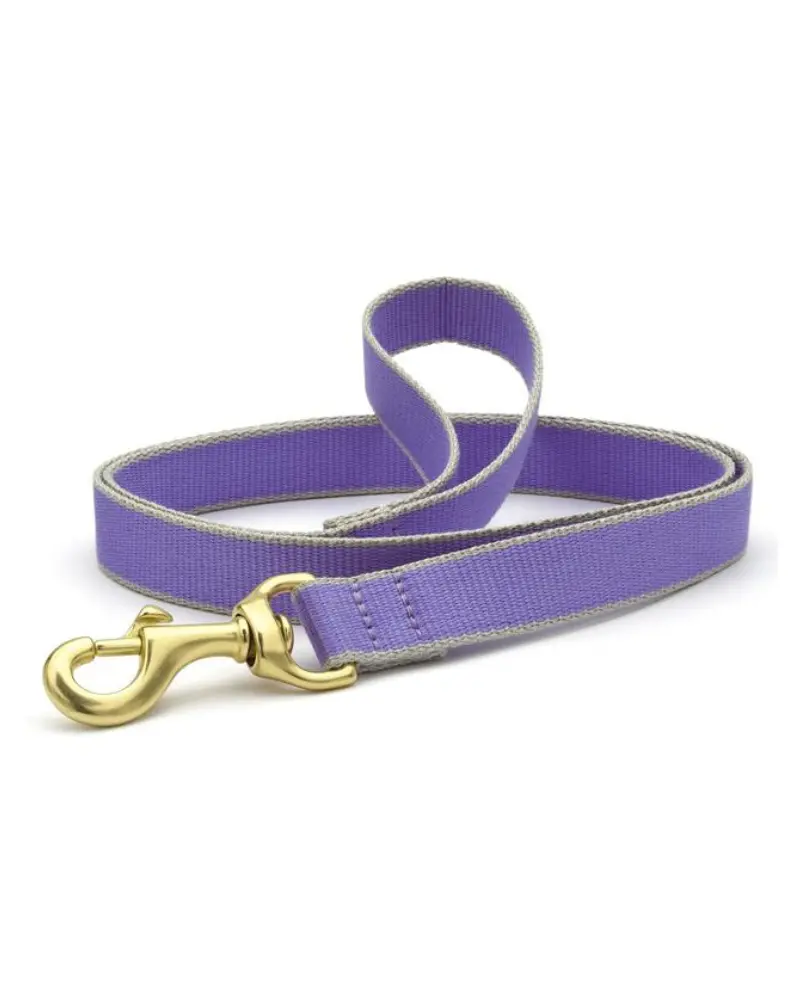 Color Market Dog Leash In Lavender (Made In The Usa) 1