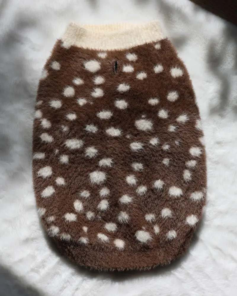 Oh Deer! Soft Cloud Dog Sweater 1