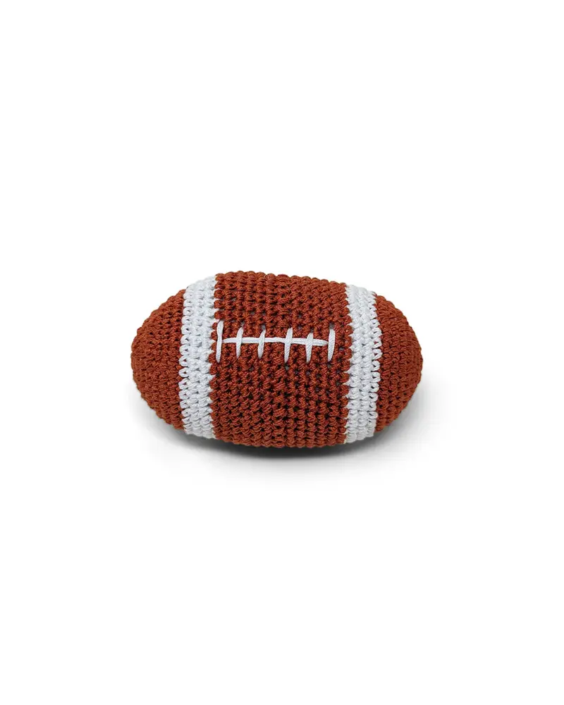 Football Knit Dog Toy (Final Sale) 1