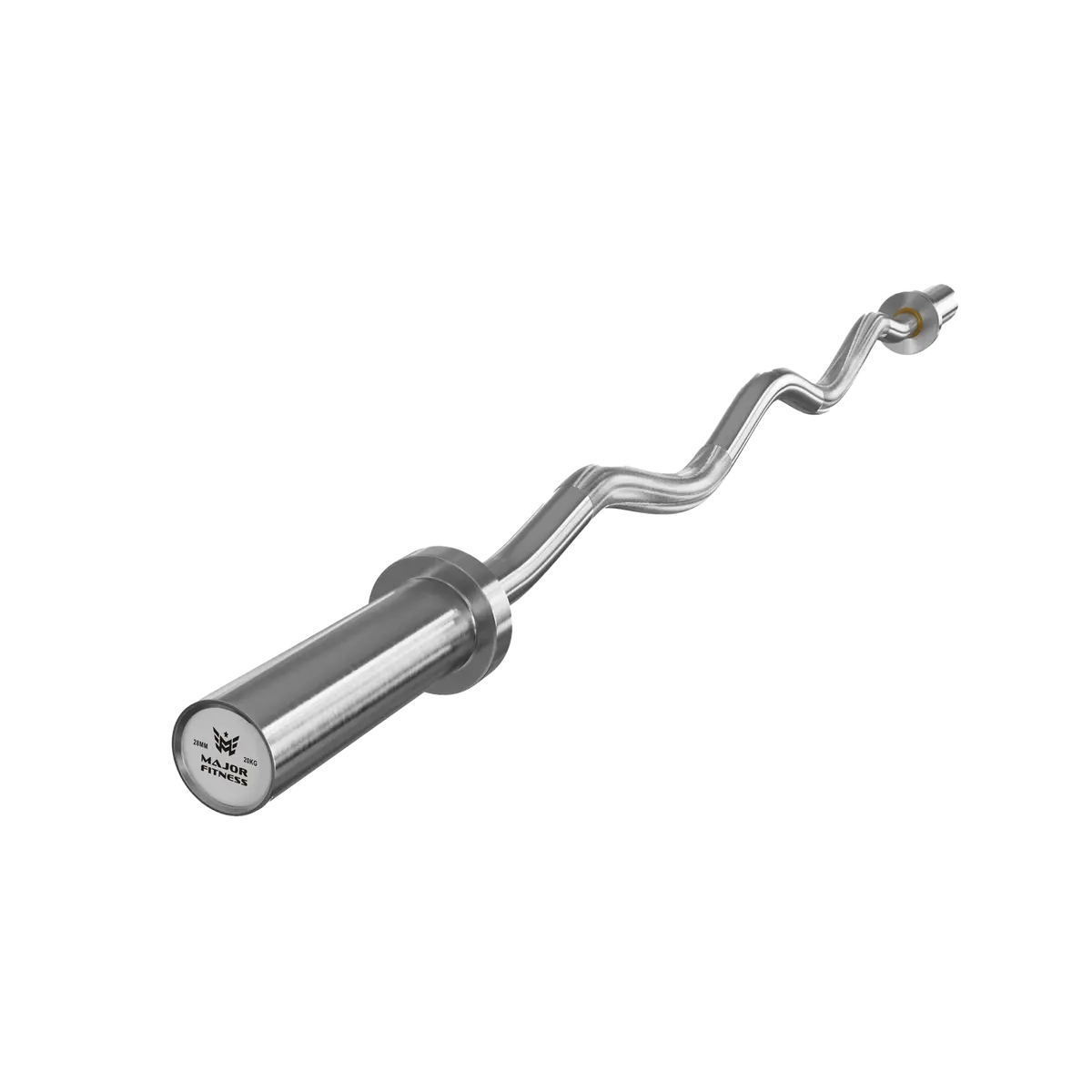 Major Fitness 4Ft Olympic Ez Curl Barbell 1