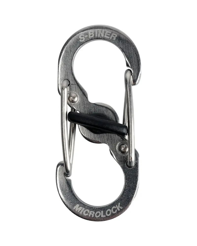 S-Biner Dog Tag Lock In Stainless Steel 1