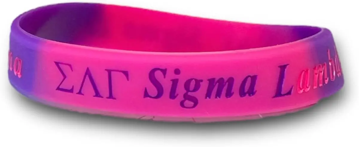 Sigma Lambda Gamma Silicone Bracelet 1