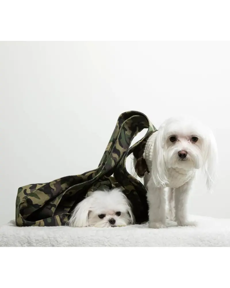 The Snuggit Crossbody Dog Sling In Chester Camo (Made In Canada) (Final Sale) 4