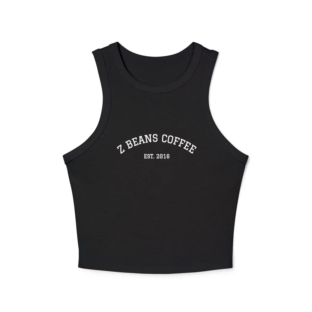 Z Beans Micro Rib Racer Tank Top 2
