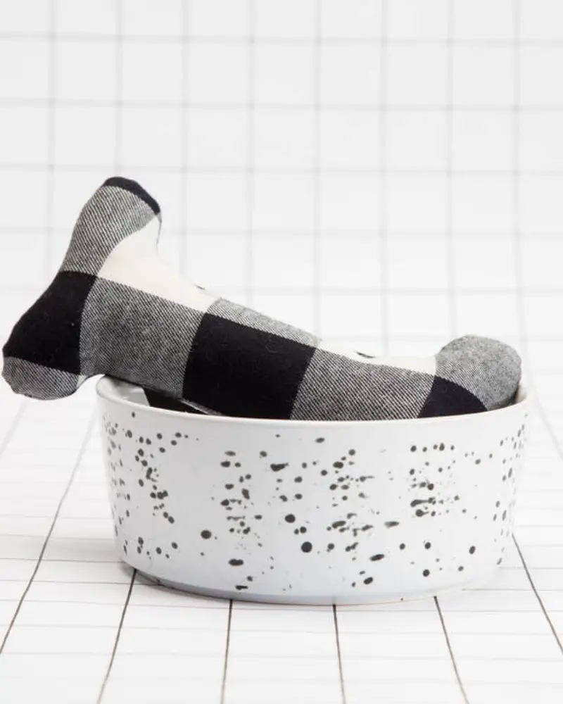 Splash Ceramic Dog Bowl 1