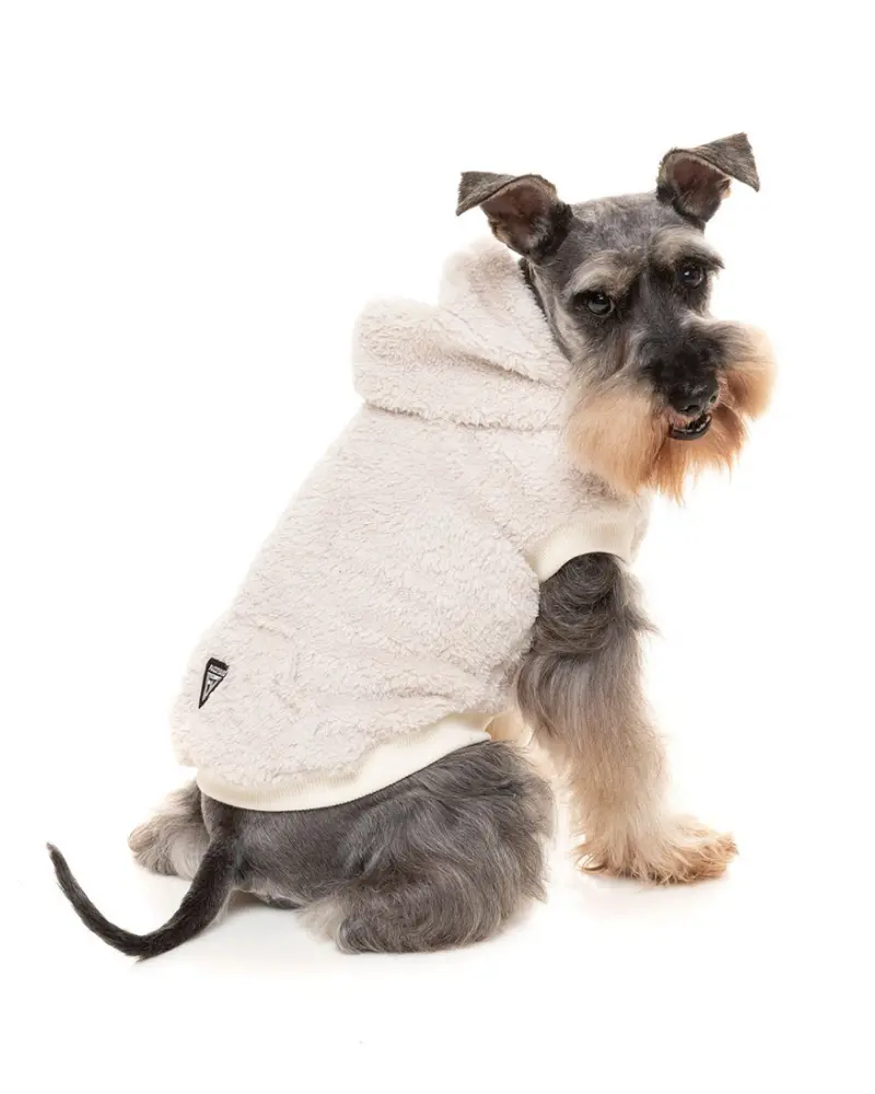 Ready Teddy Winter Hoodie In Ivory 1