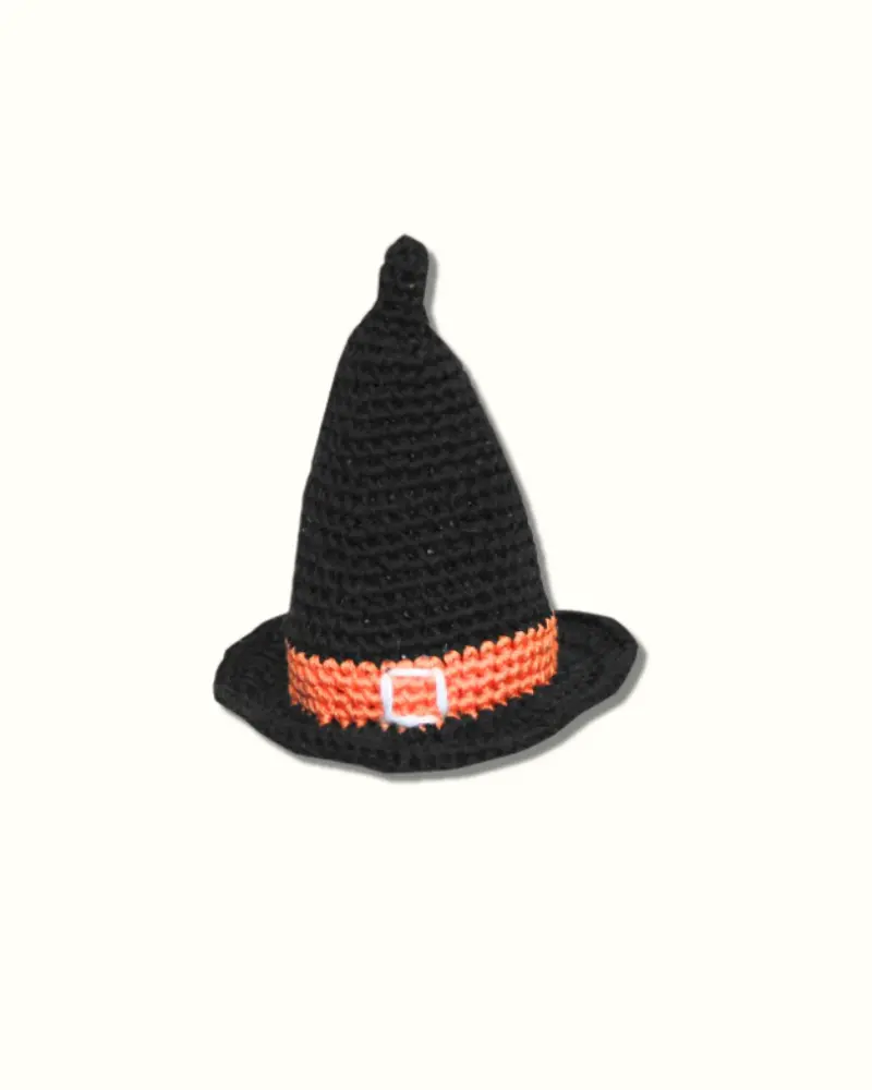 Wendel The Witch Hat Cotton Knit Dog Toy 1