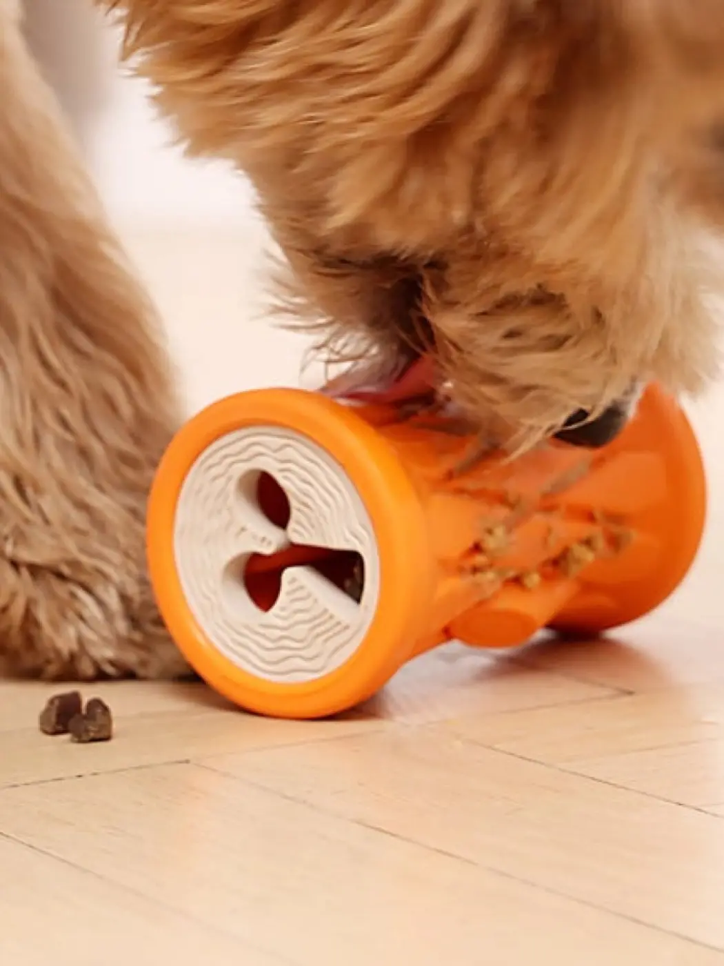 Rubber Tree Trunk Dog Treat Toy 1
