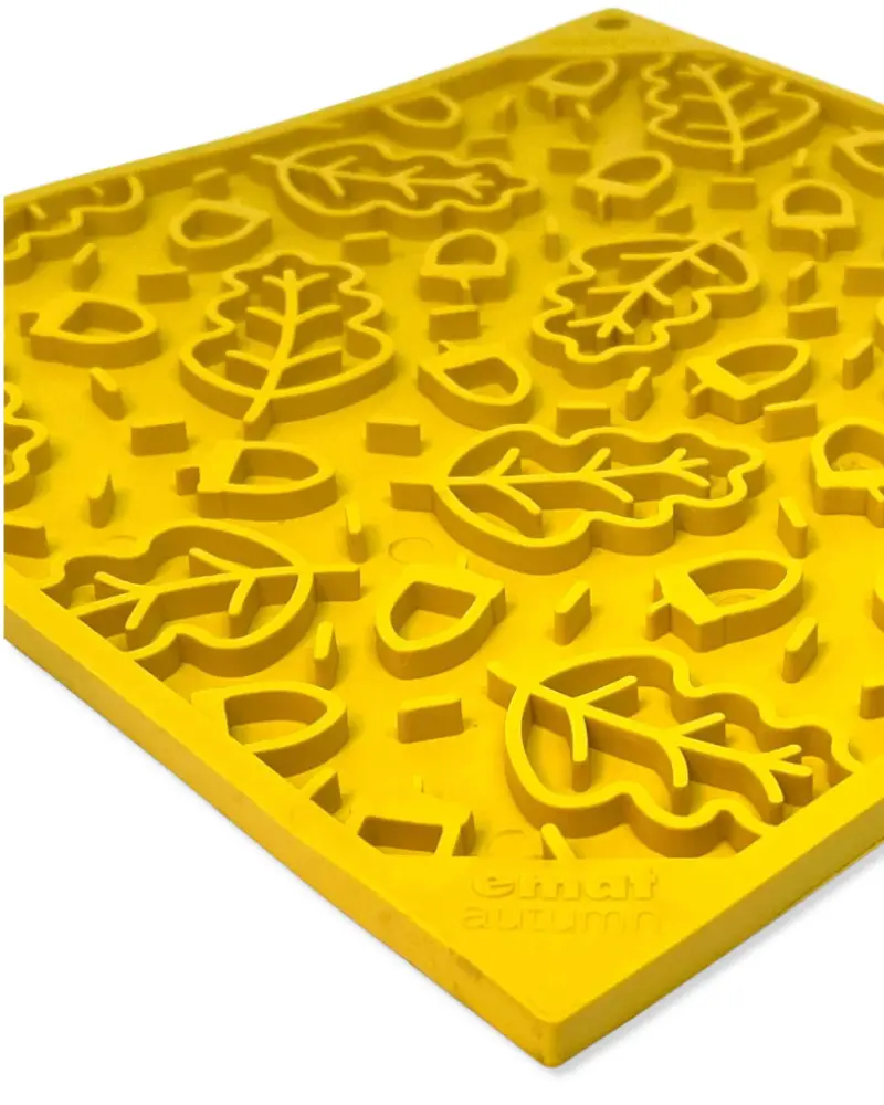 Autumn Leaves Dog Lick Mat (Made In The Usa) (Final Sale) 2