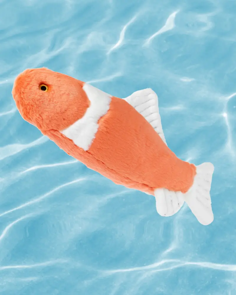 Finn Koi Fish Plush Squeakerless Dog Toy 1