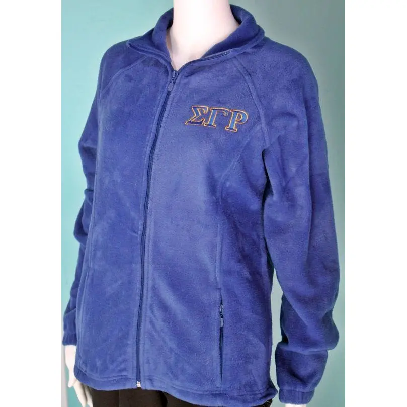 Sigma Gamma Rho Fleece Zip-Up 1
