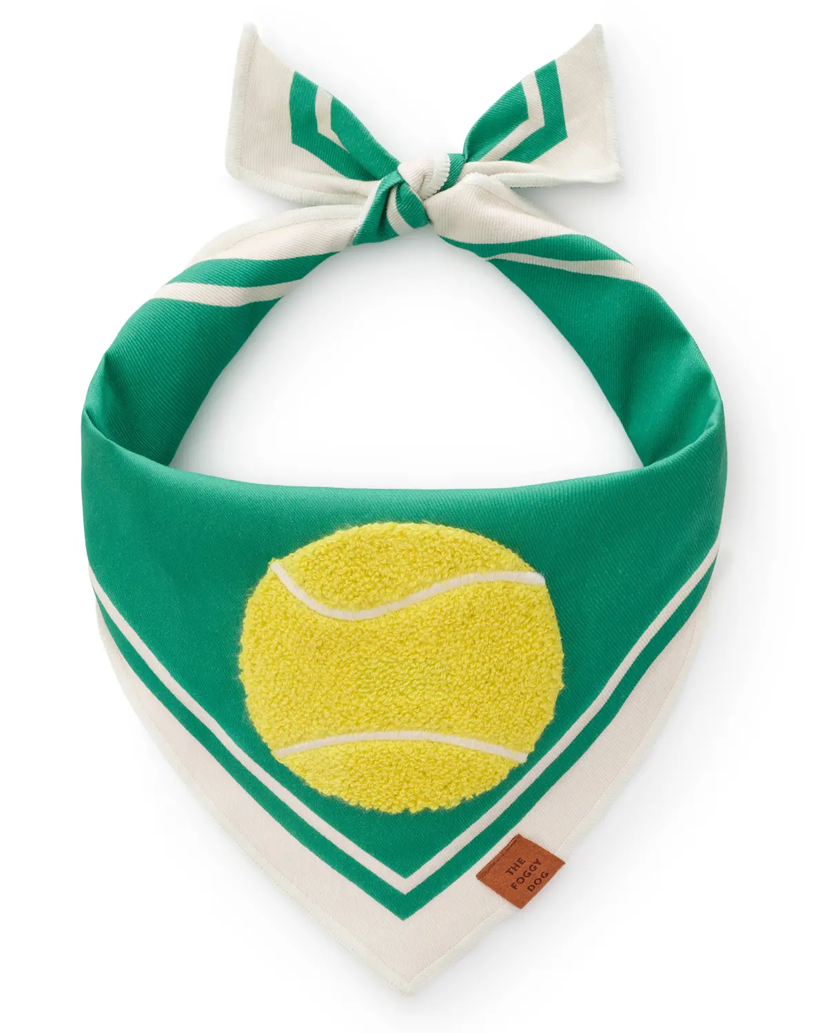 Tennis Applique Dog Bandana 1