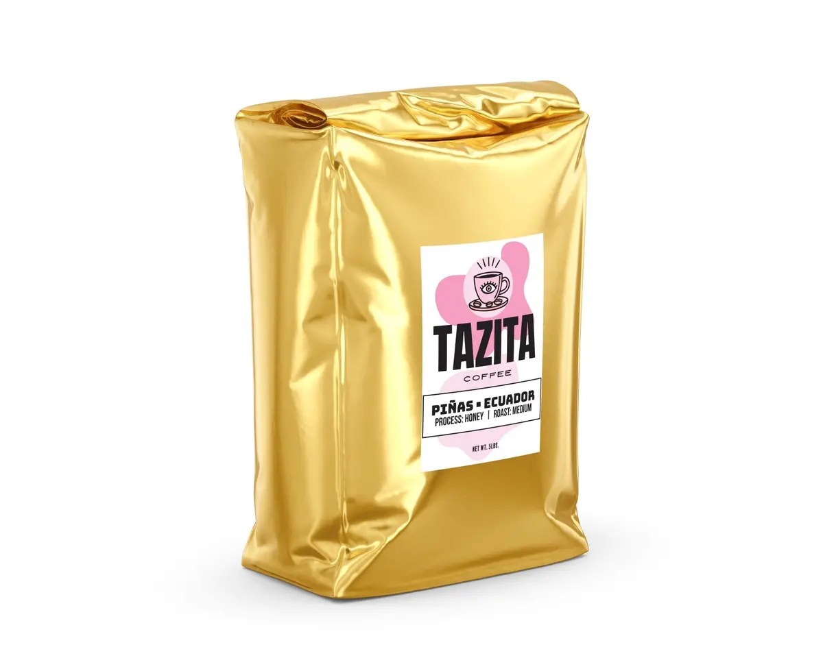 Tazita Whole Bean Coffee – 5 lb Bag (2 per Case)