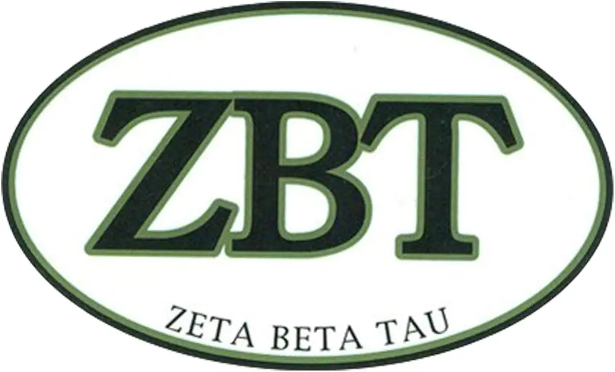 Zeta Beta Tau Decal - Discontinued 2