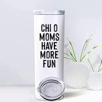 Chi Omega Mom Tumbler 1