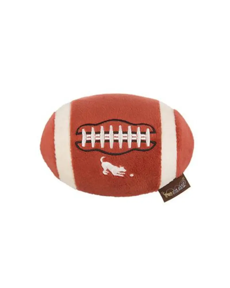 Fido's Football Squeaky Plush Dog Toy 1