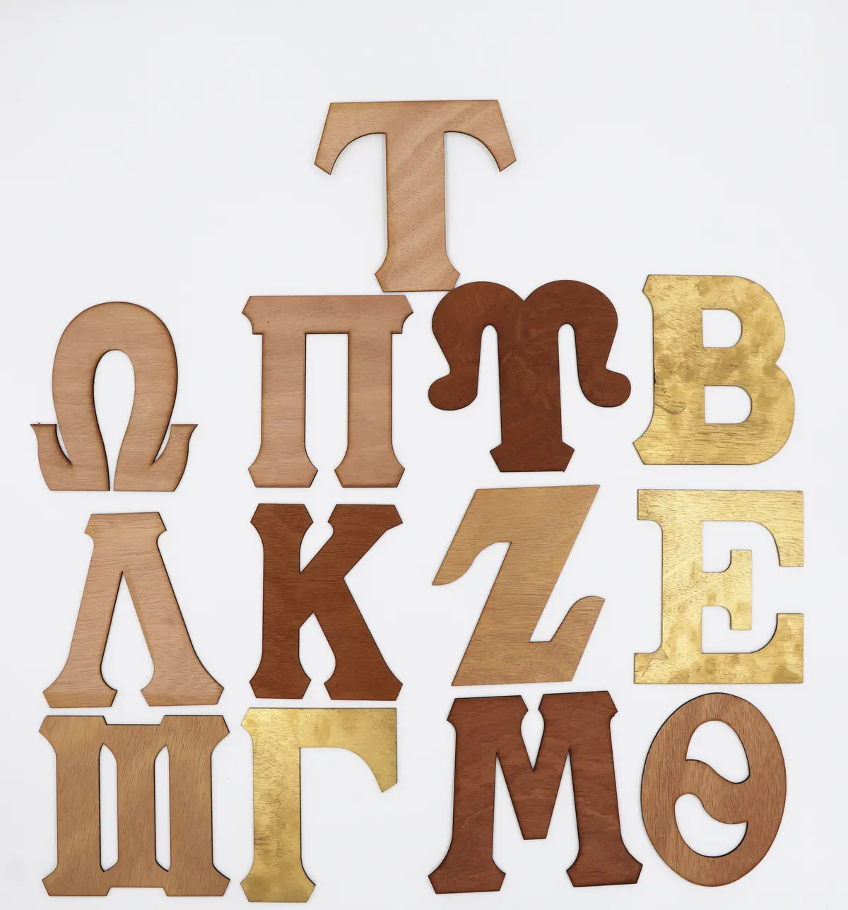 6" Misc Wood Letters 1