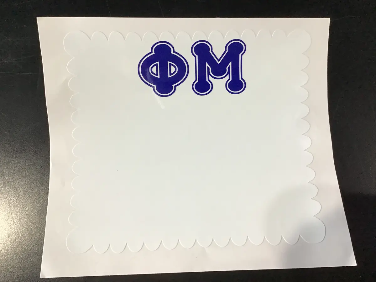 Phi Mu Sticky White Board - Discontinued 1