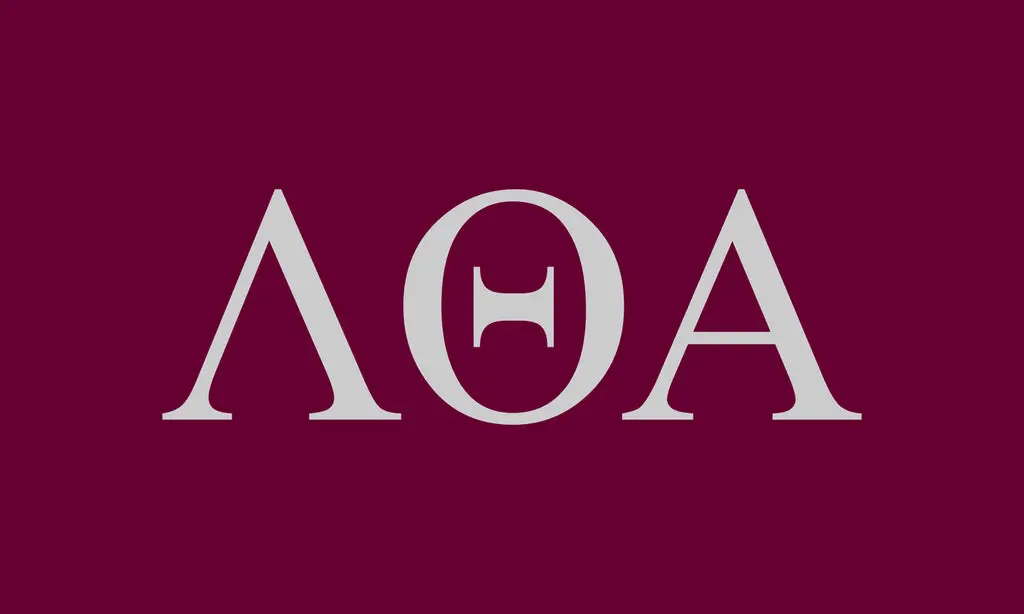Lambda Theta Alpha Letter Flag 1
