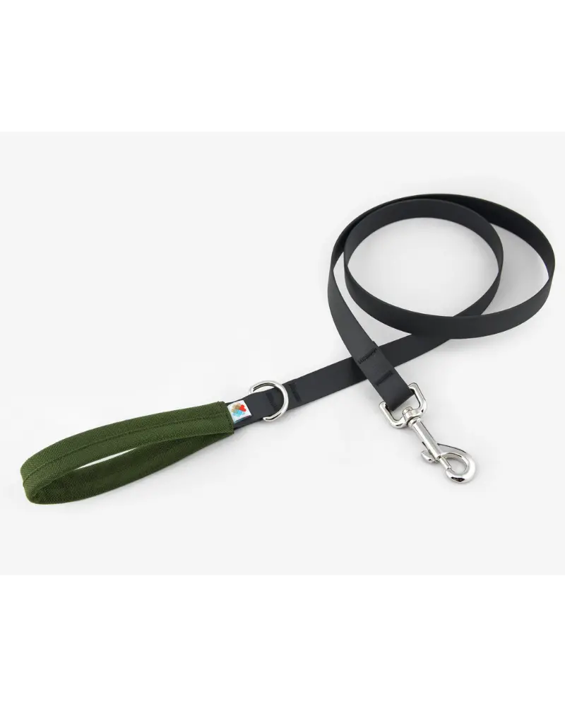 Funston Dog Leash In Olive 1