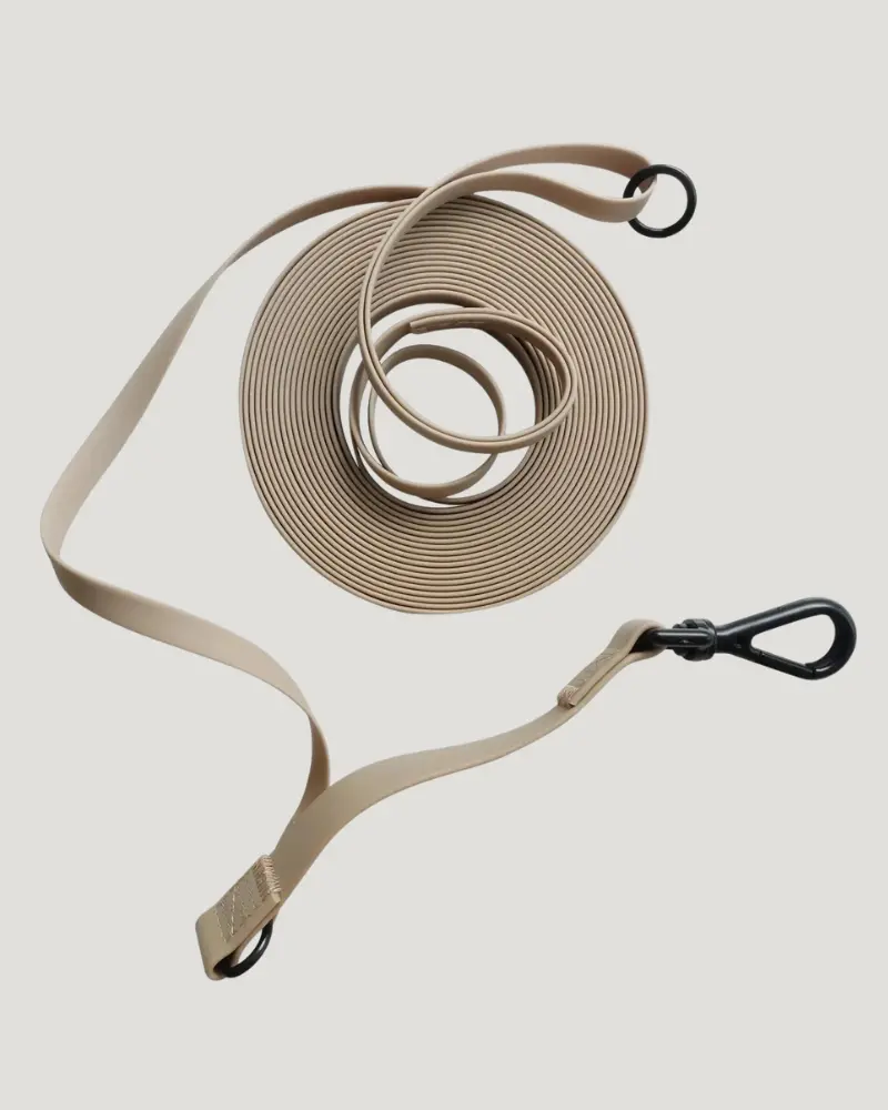 Nomad Ultralight Dog Leash In Beige (12Ft) (Final Sale) 1