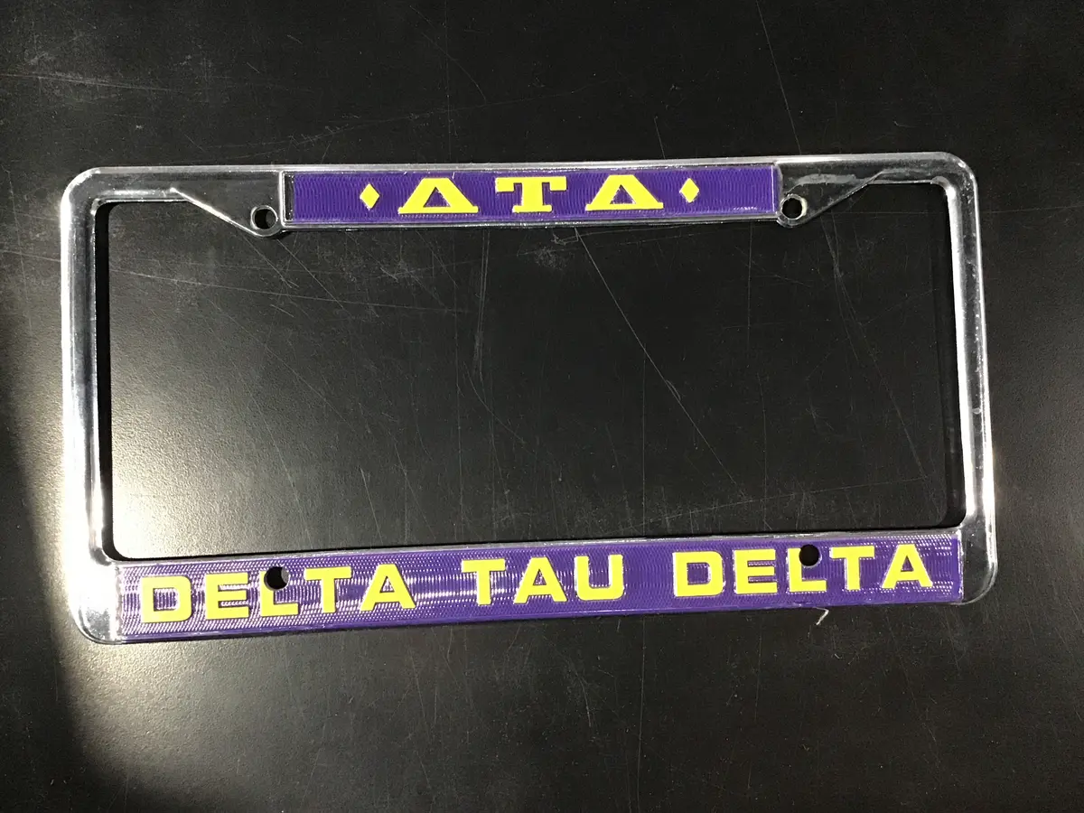 Delta Tau Delta License Frame 1