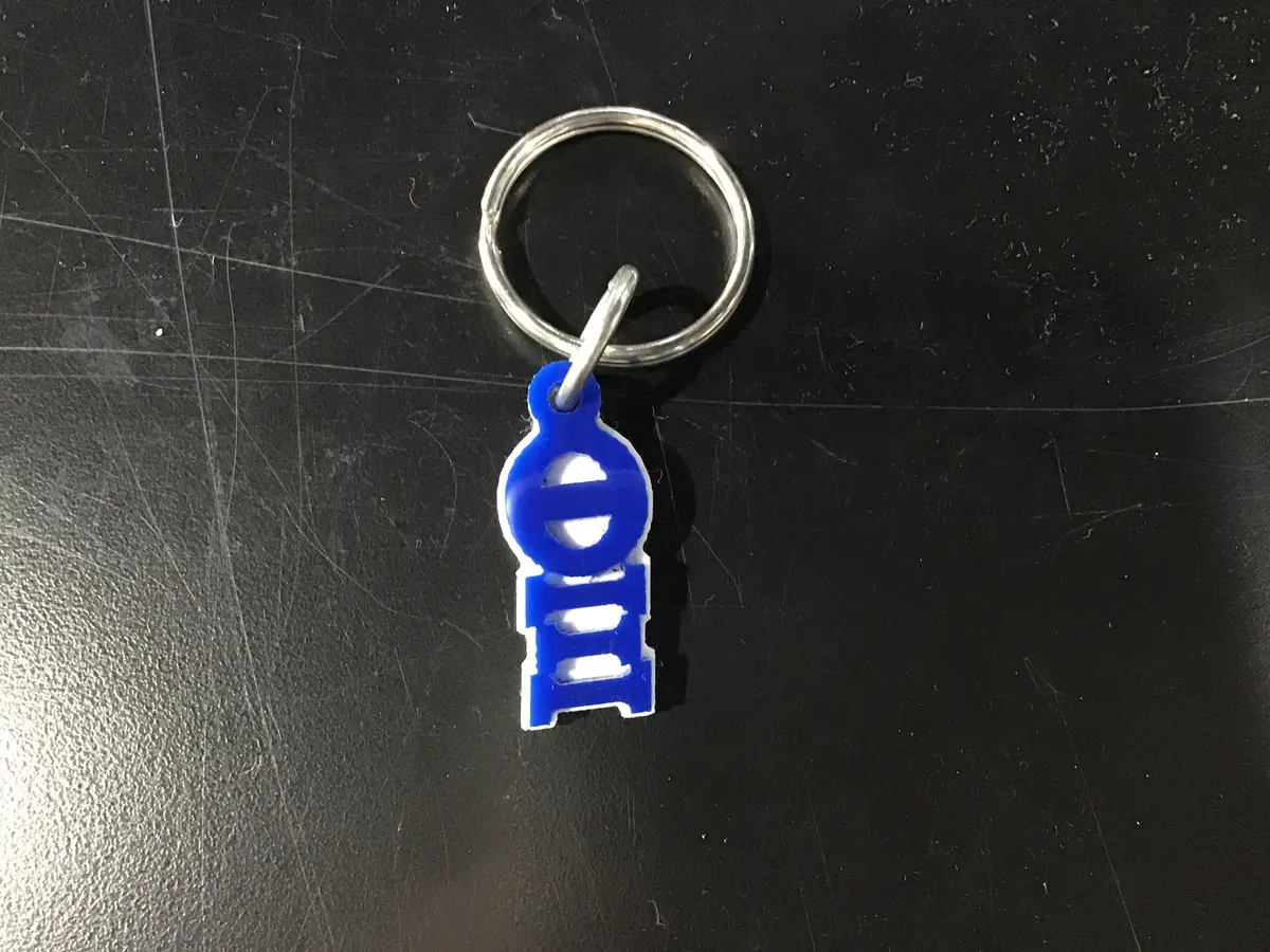 Theta Xi Keychain 1