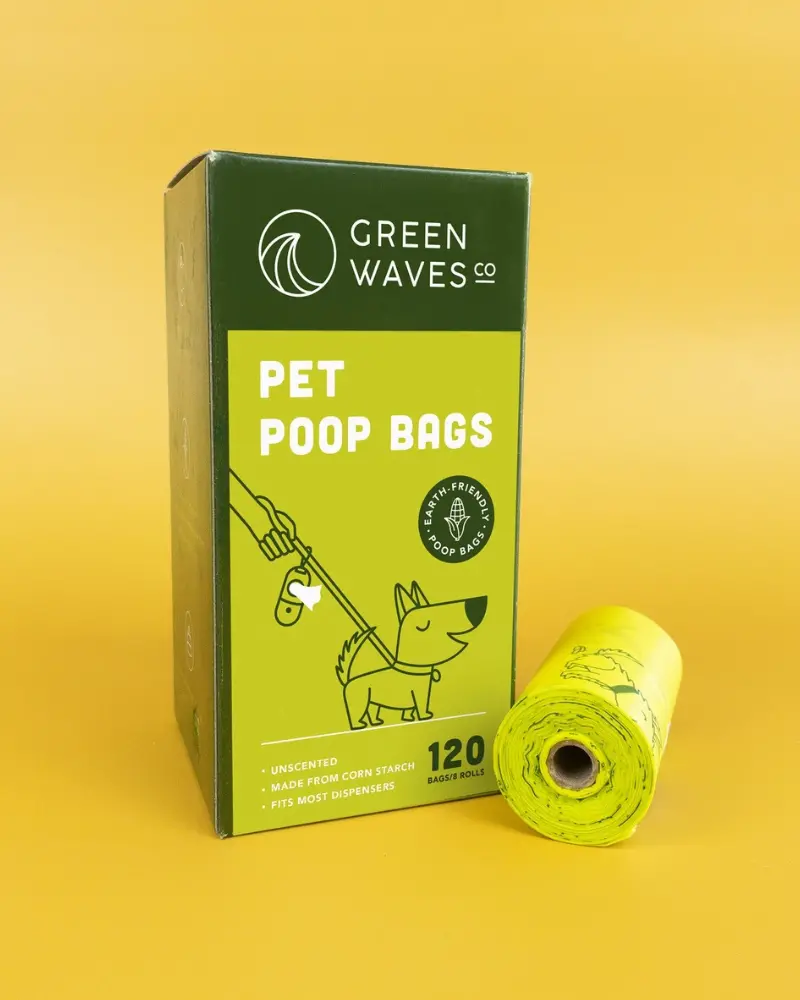 Earth-Friendly Cornstarch Dog Poop Bags 1