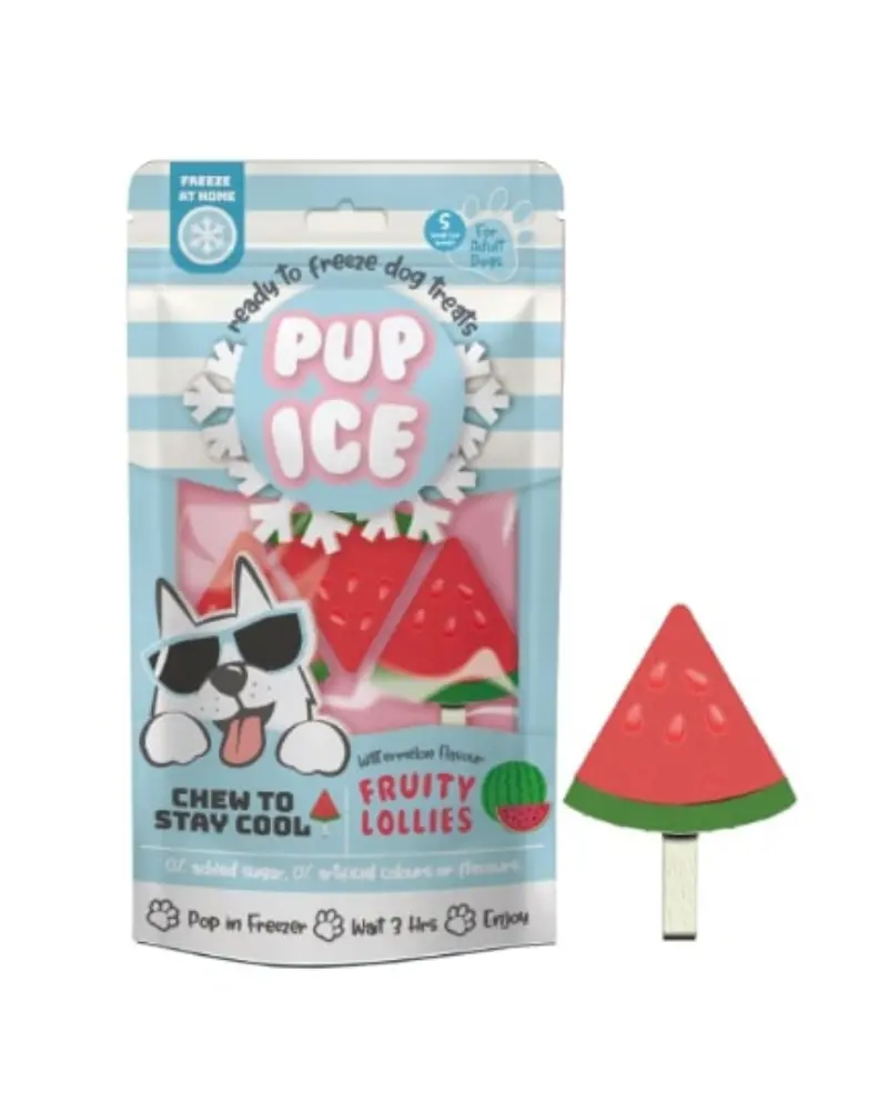 Pup Ice Watermelon Fruit Lollies 1