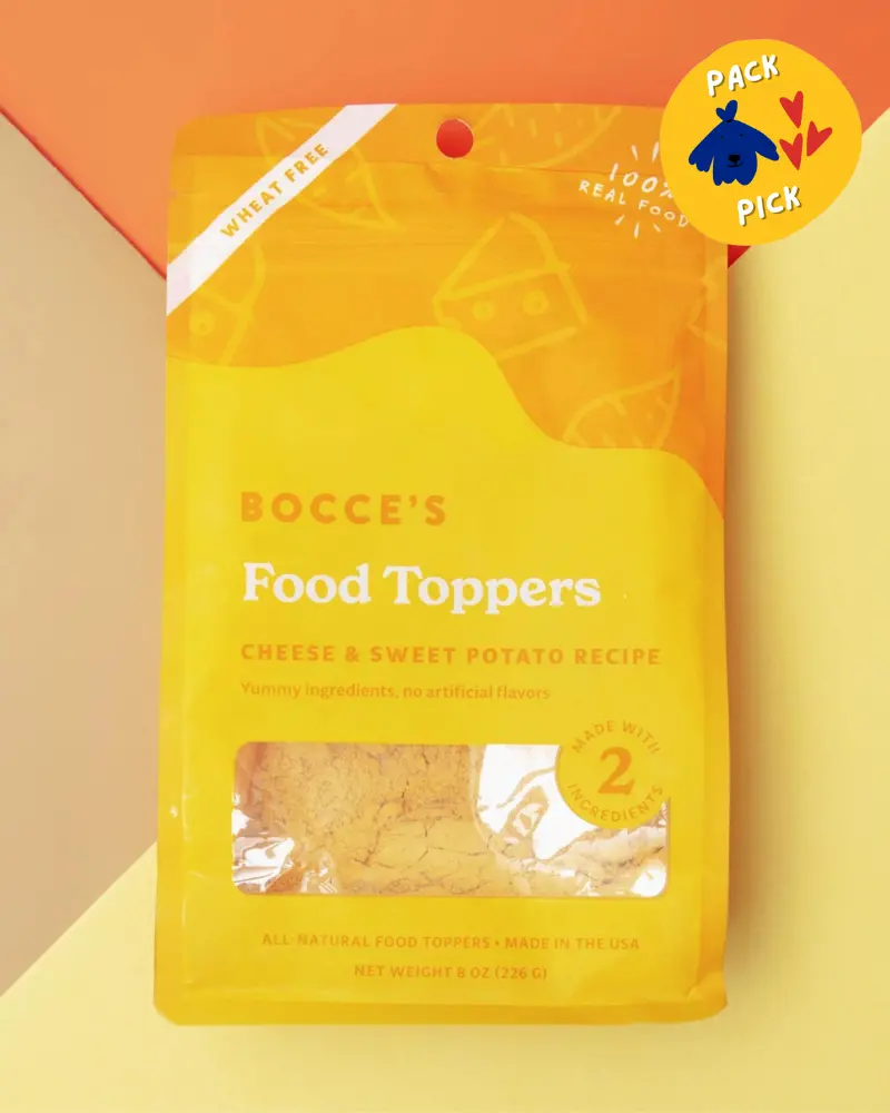 Cheese & Sweet Potato Dog Food Topper 1