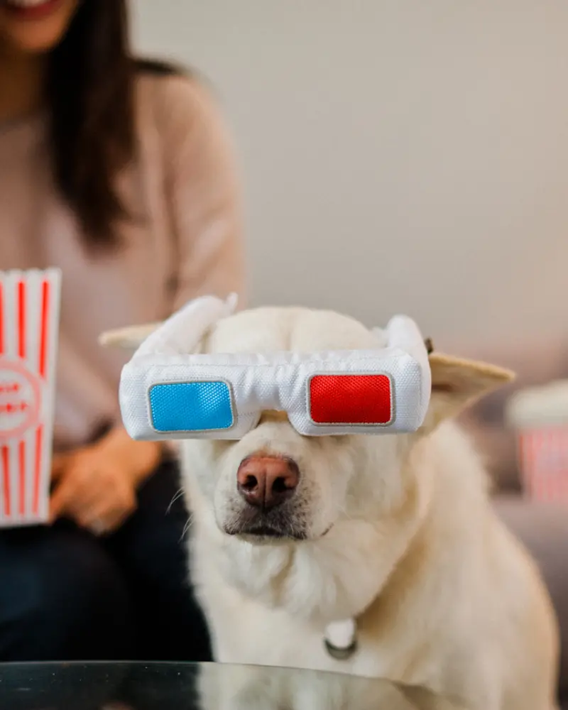 3-D(Og) Glasses Hollywoof Collection Dog Toy << Final Sale >> 1