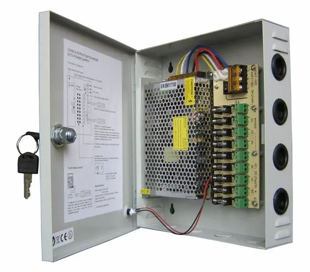 9 Way Cctv Power Supply 1