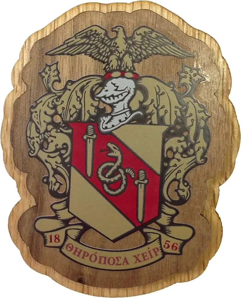 Theta Chi Large Wood Crest 1