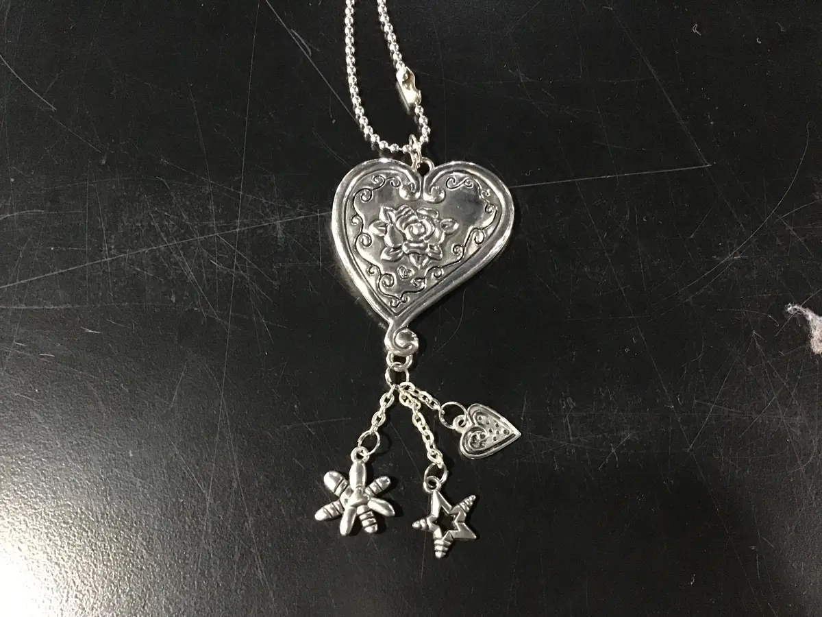 Heart Metal Keychain 1