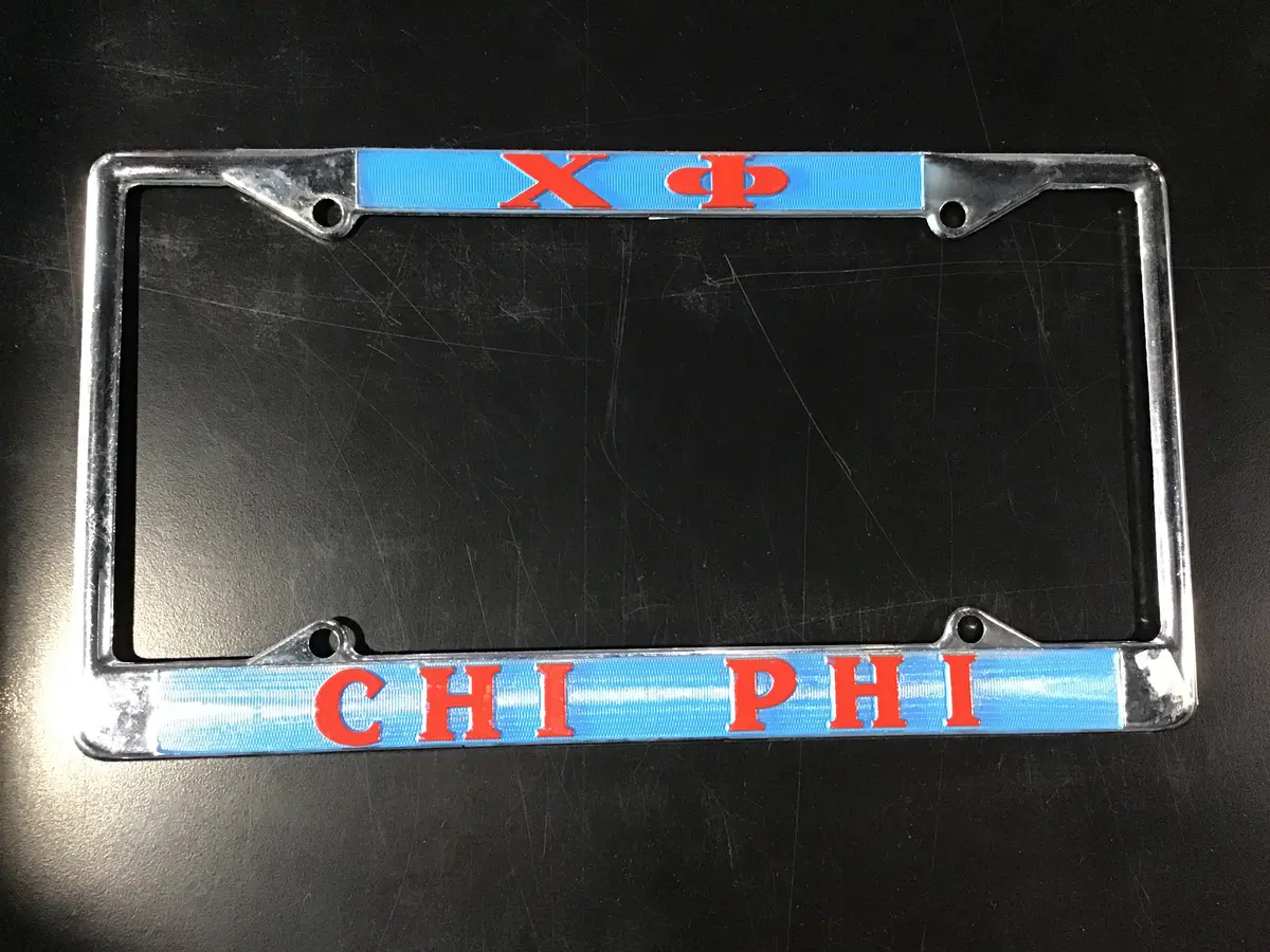 Chi Phi License Frame 1