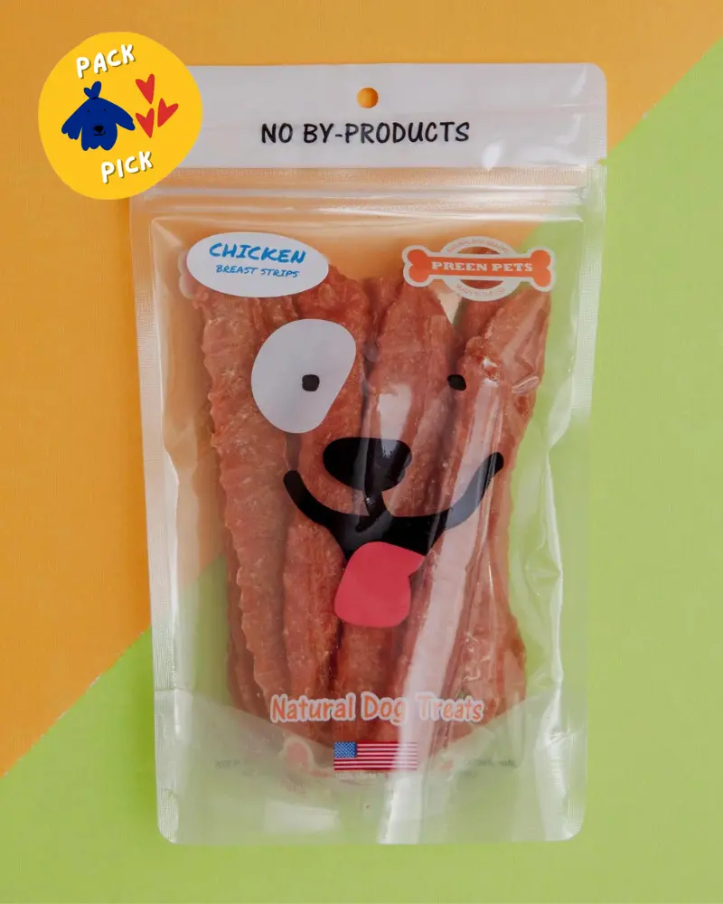 Chicken Breast Strips Crunchy Dog Treats (Made In The Usa) 1