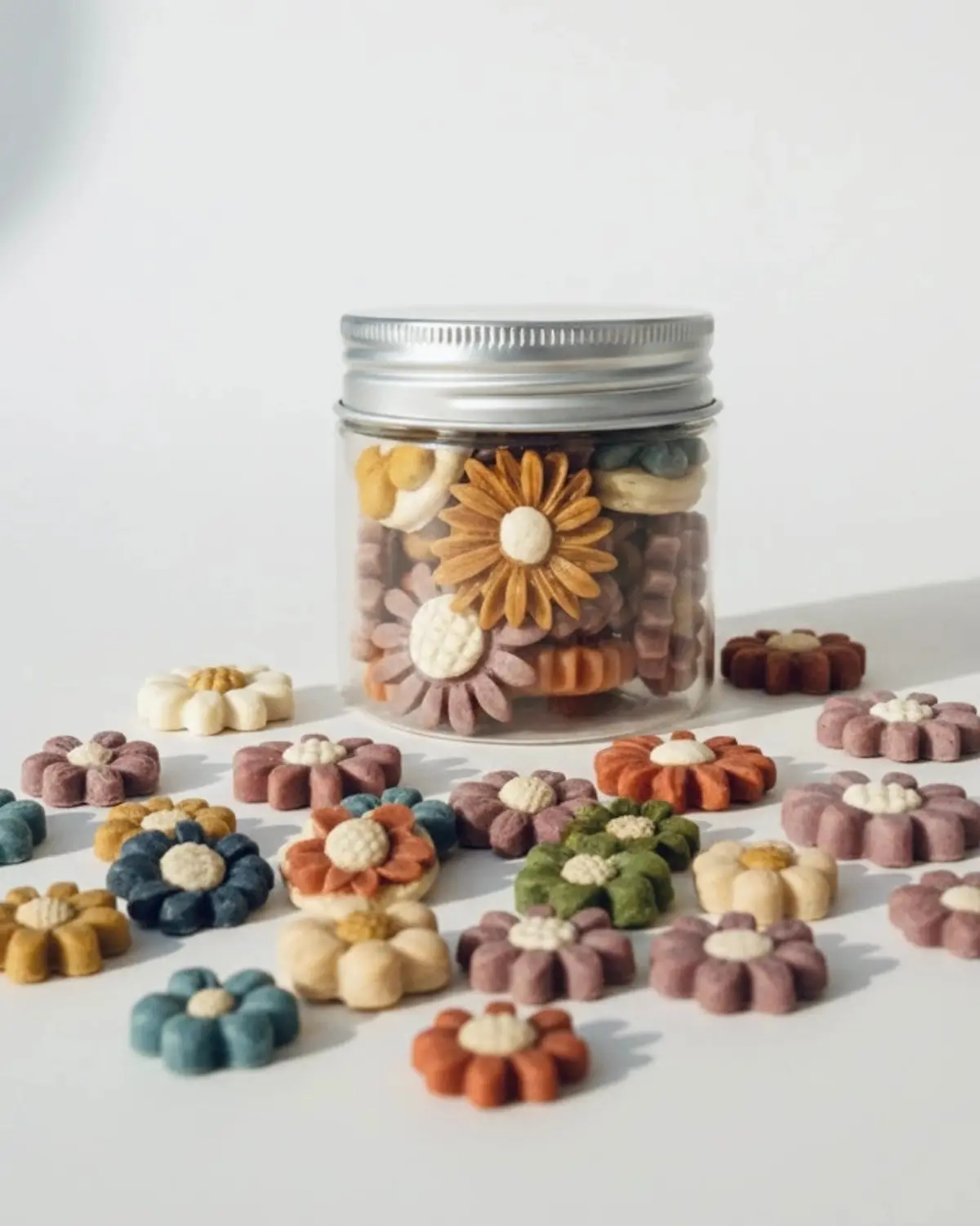 Goat Milk Blossom Bites Dog And Cat Treats 1