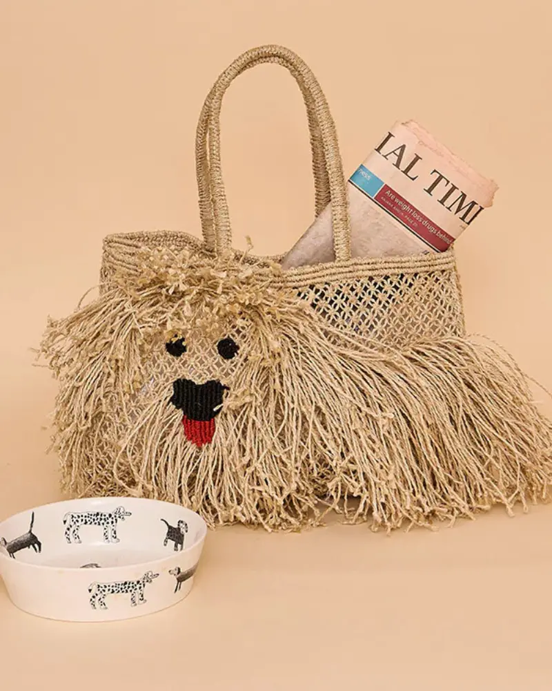 Douglas Shaggy Dog Jute Bag 1