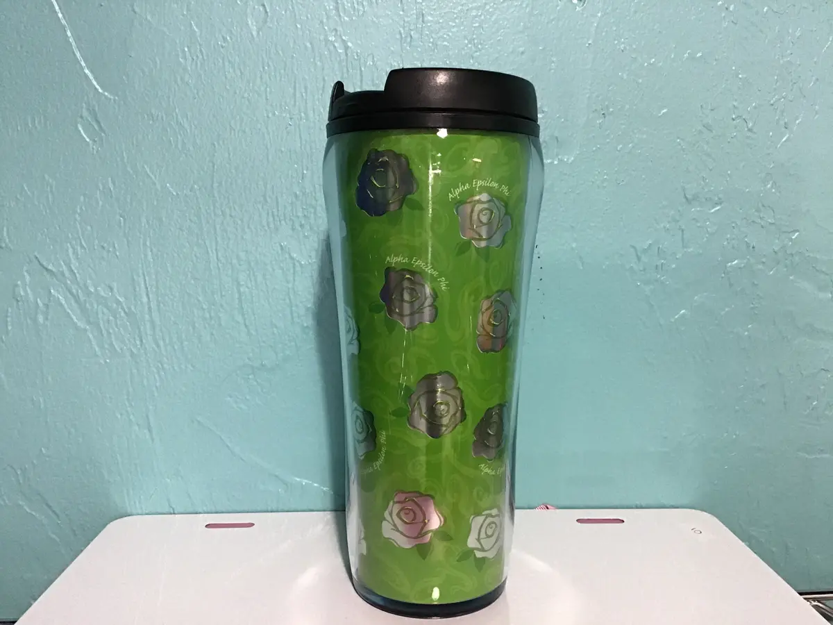 Alpha Epsilon Phi Coffee Tumbler 1